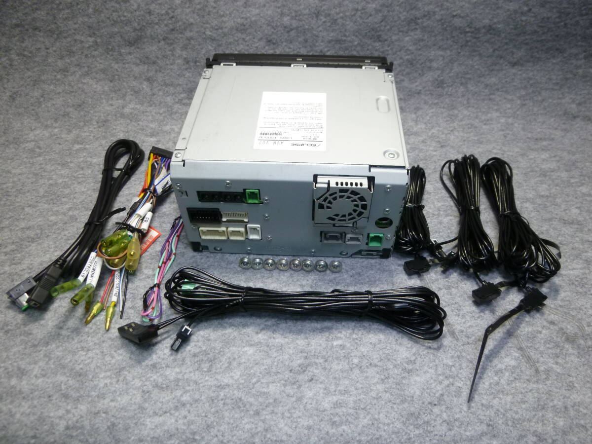 ECLIPSE AVN-V02 地図 2013年春 2DIN SDナビ フルセグ・ワンセグTV、DVD、CD、USB、FM・AM 動確済の画像8