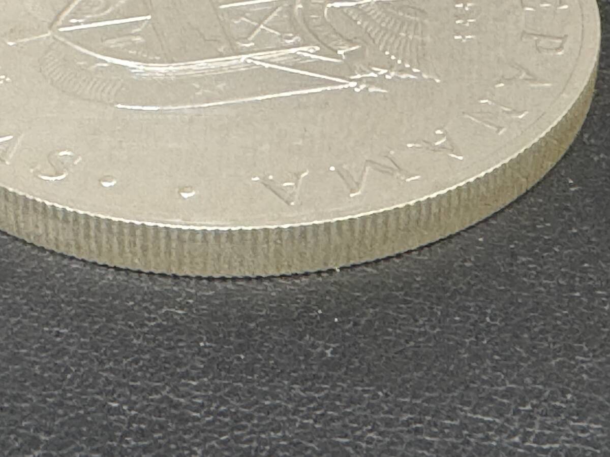 【1円スタート】パナマ シモン・ボリバル 20バルボア 銀貨 130.7グラムの画像3