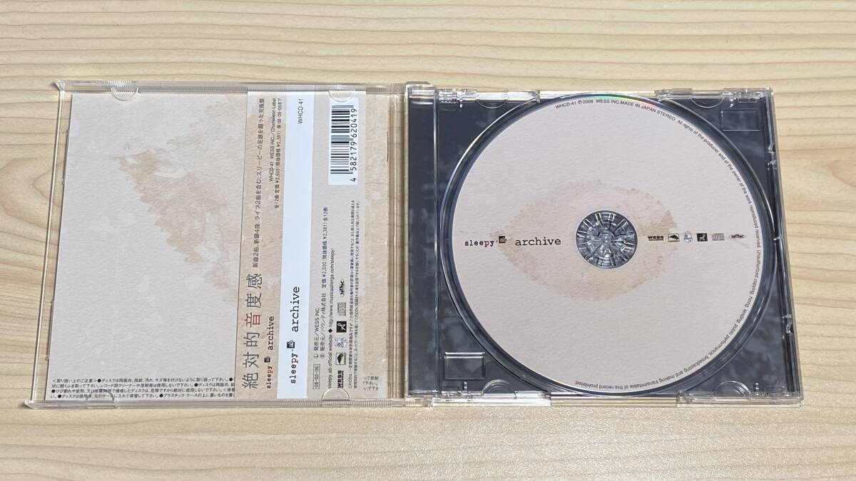 CD sleepy.ab スリーピー 5thアルバム『archive』_画像3