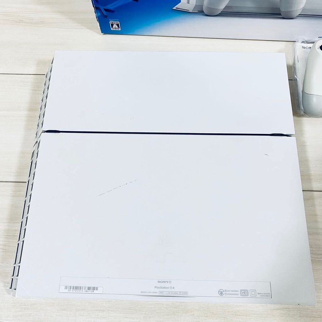 SONY プレイステーション4 PS4 本体 CUH-1200A ホワイト【動作品 簡易チェック済み】システムソフトウェアFW11.50の画像3