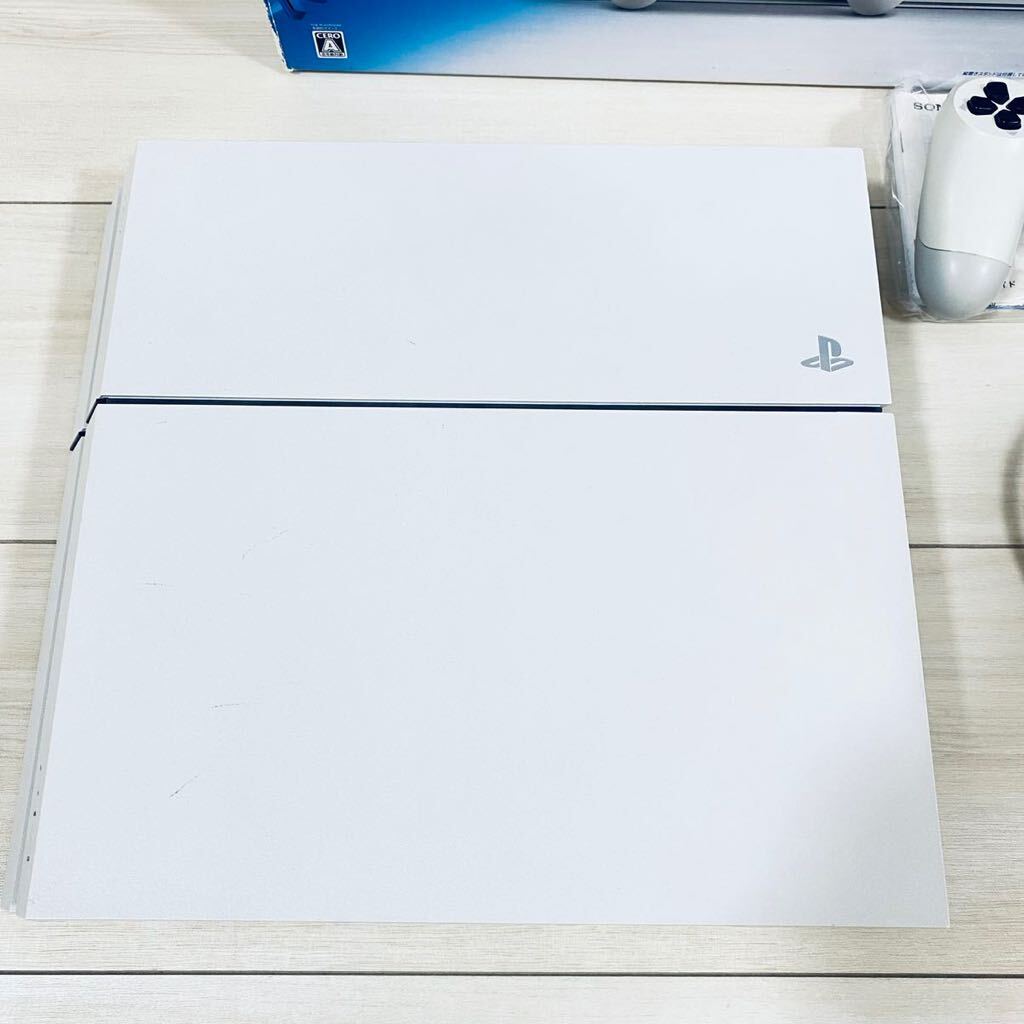 SONY プレイステーション4 PS4 本体 CUH-1200A ホワイト【動作品 簡易チェック済み】システムソフトウェアFW11.50の画像2