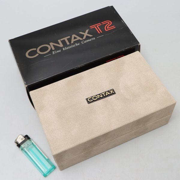 PF366. CONTAX コンタックス T2 箱のみ ケースのみ ※本体はございません_画像3