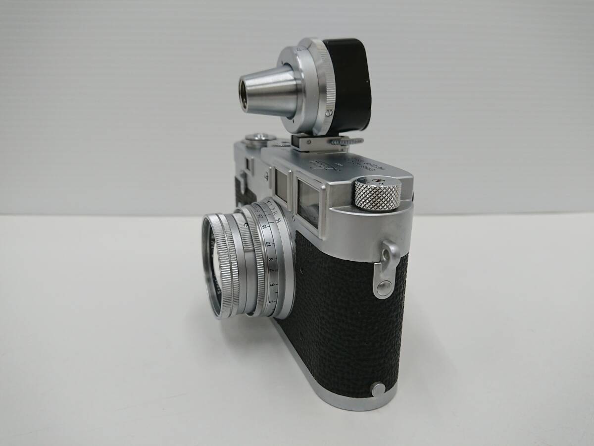 Leica ライカ M3 ダブルストローク レンジファインダー 70万番台 レンズ ケースの画像5