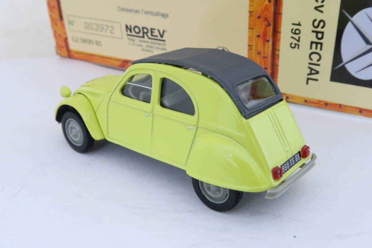 NOREV HACHETTE CITROEN 2CV SPECIAL シトロエン 箱付 1/43 クコの画像4