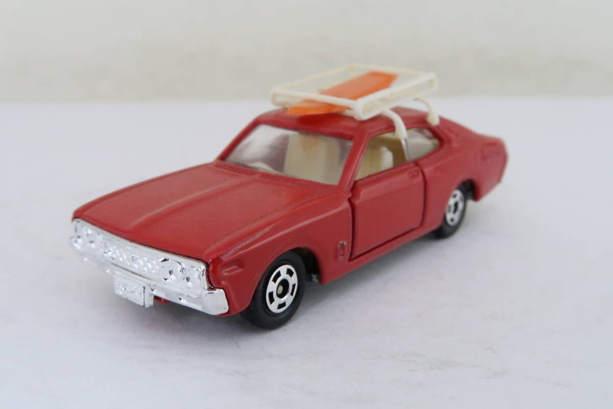 トミカ NISSAN LAUREL サーフキャリア付 日産 ローレル 箱無 日本製 TOMICA コレの画像1