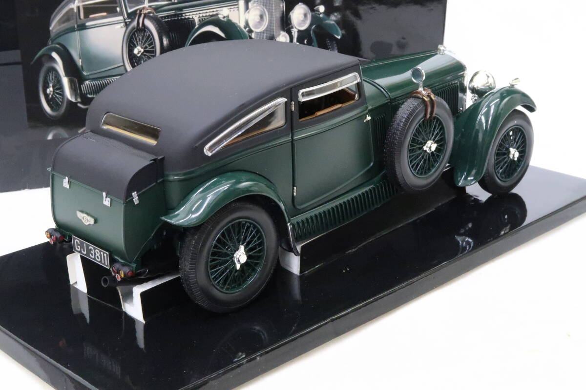 MINICHAMPS Bentley Gurney Nutting ベントレー ブルートレイン 難有 箱付 1/18 イコレレの画像2