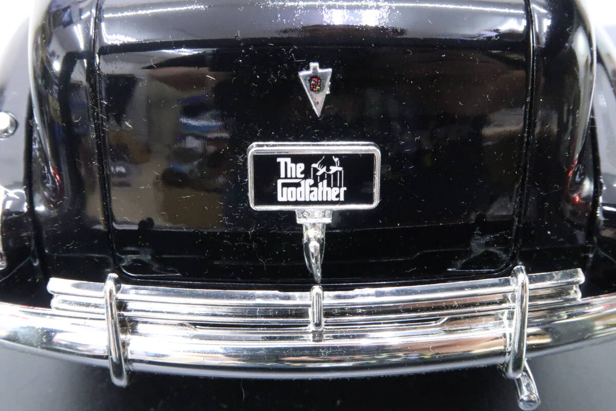 Jada TOYS The Godfather Cadillac Fleetwood キャディラック ゴッドファーザー フィギュア付 難有 1/18 イコレレ の画像6