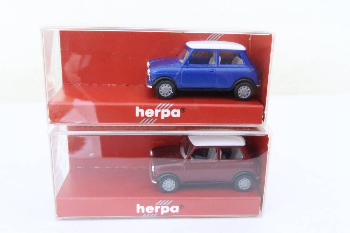 herpa MINI Mayfair ミニ メイフィア 箱付 2台 1/87 西ドイツ製 ニレの画像6