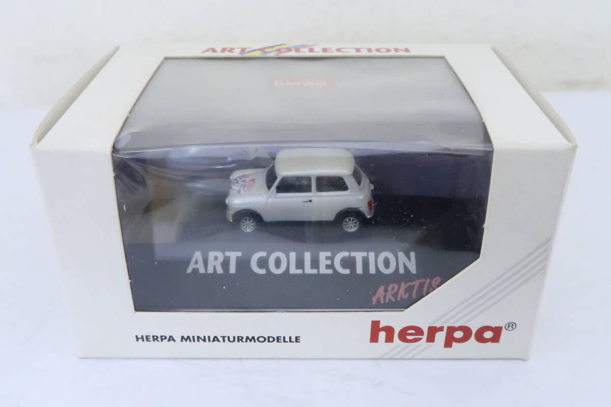 herpa ART COLLECTION ARKTIS MINI COOPER ミニクーパー 箱付 1/87 西ドイツ製 コレ _画像5