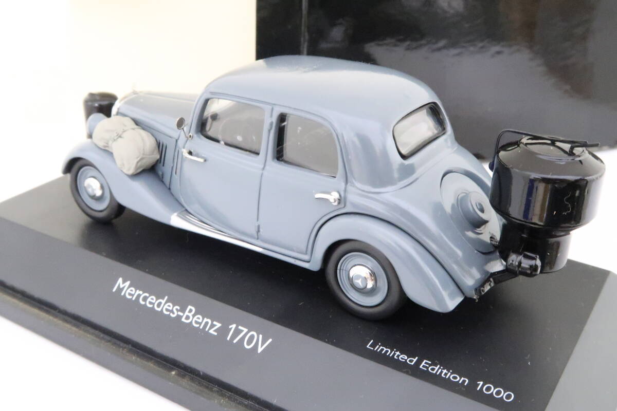  limitation Schuco Mercedes BENZ 170V Holzvergaser Mercedes Benz charcoal car box attaching 1/43niire