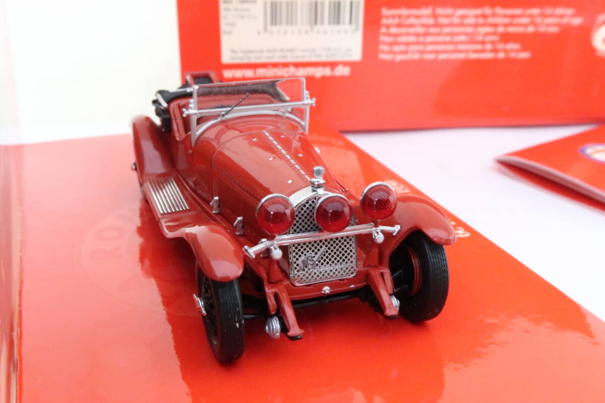 MINICHAMPS LFA ROMEO 6C 1750 G.S. 1930 アルファロメオ 箱付 1/43 イハレの画像4