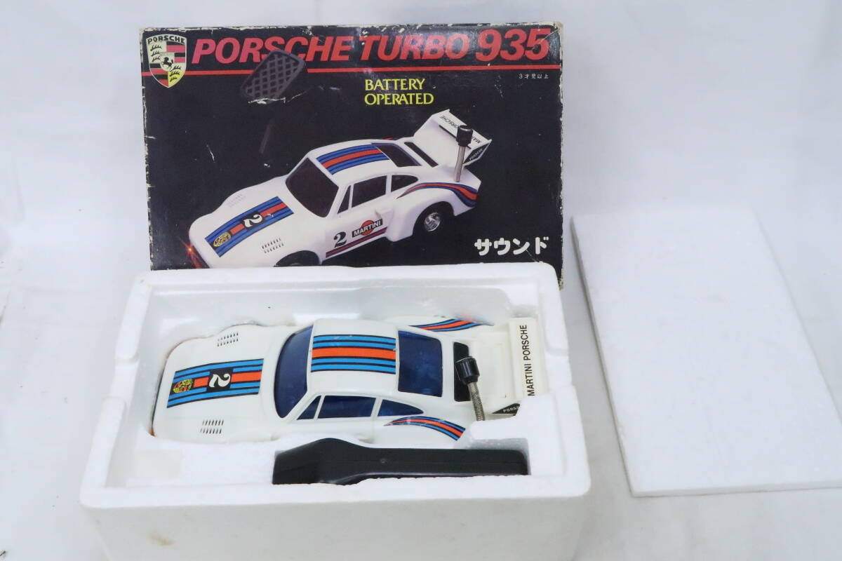 香港製 サウンドコントロール PORSCHE TURBO 935 ポルシェターボ 箱付 約22cm ミロレの画像1