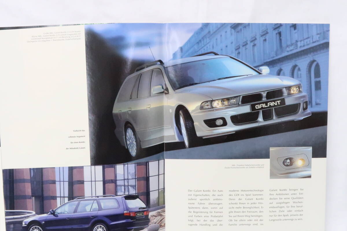 ドイツ語版カタログ MITSUBISHI GALANT 三菱 ギャラン A4判34ページ 2001年 ＊イロレの画像5