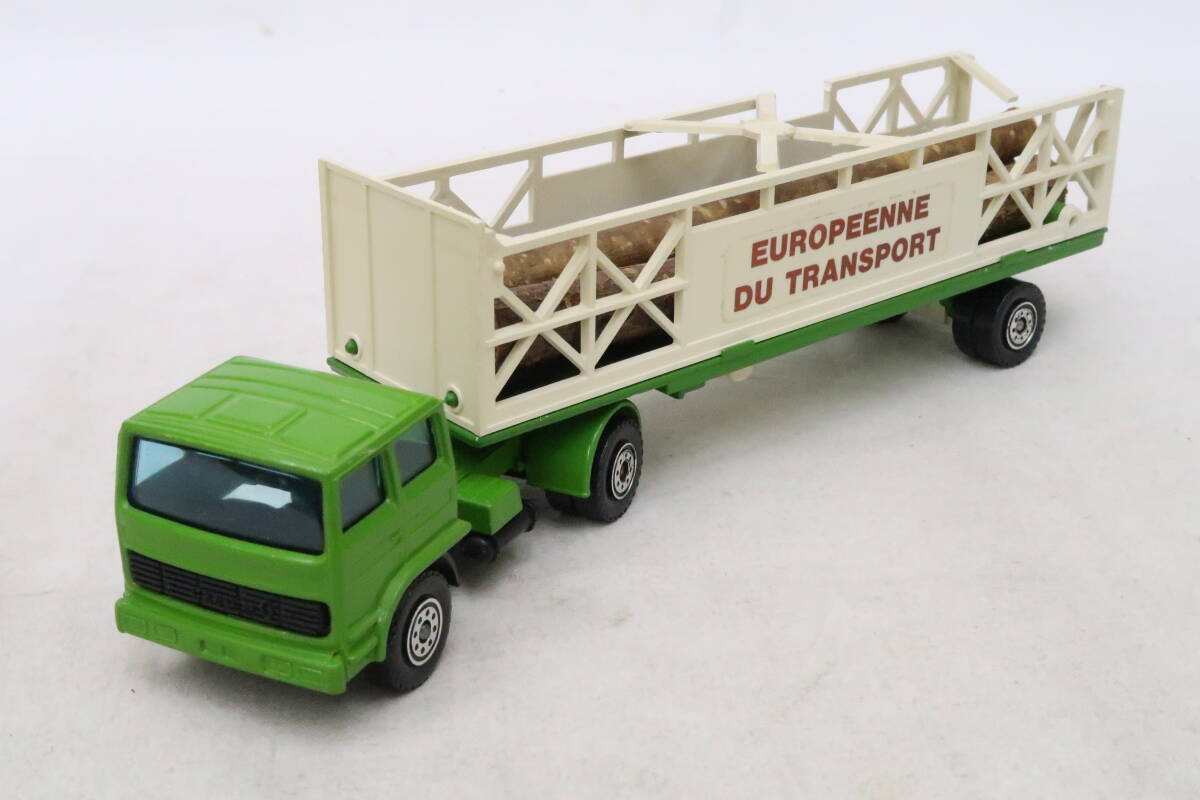 solido SAVIEM H875 EUROPEENNE DU TRANSPORT サビエム 木材トレーラー 難有 箱無 1/60 フランス製 ニシレ