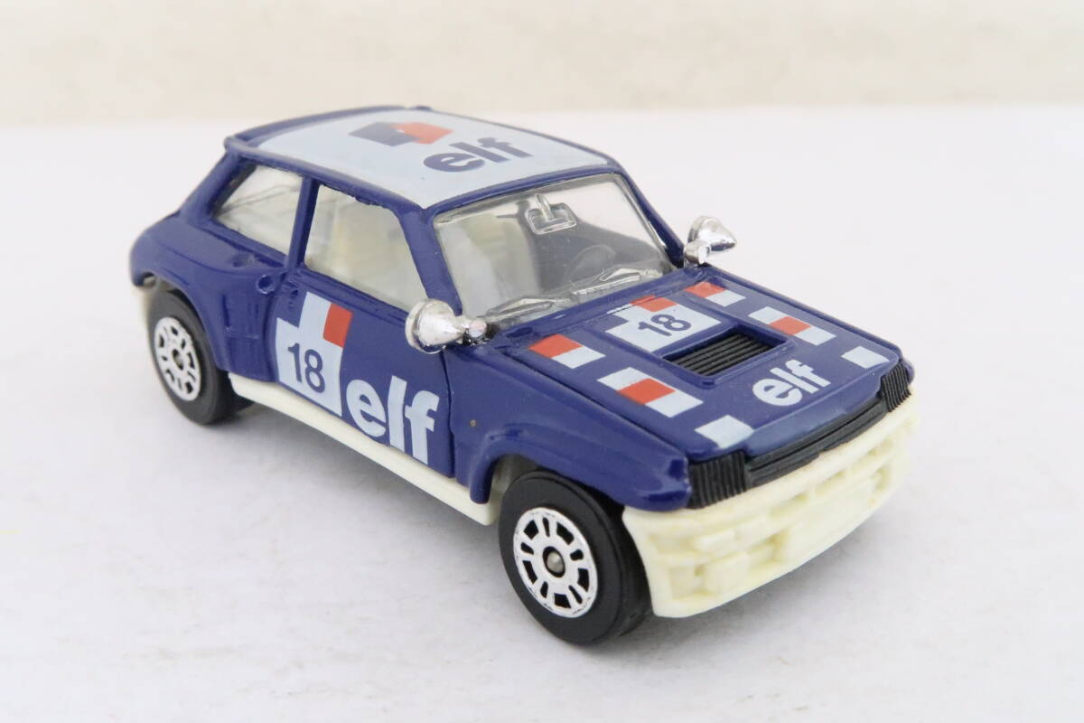 CORGI JUNIOR RENAULT 5 TURBO elf #18 ルノー サンクターボ 箱無 1/56 イギリス製 サコの画像3