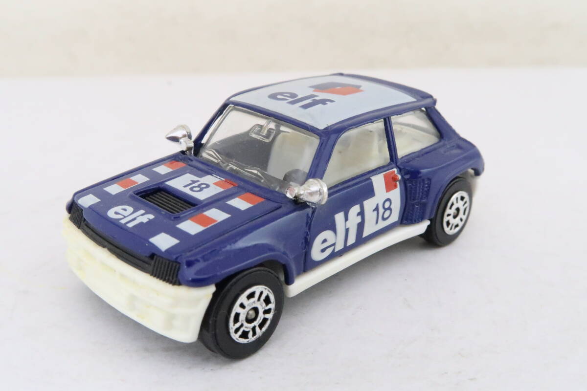 CORGI JUNIOR RENAULT 5 TURBO elf #18 ルノー サンクターボ 箱無 1/56 イギリス製 サコの画像1