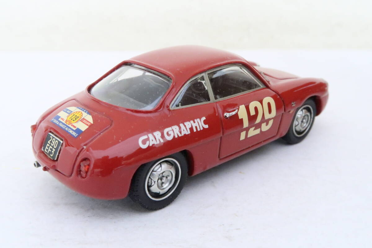 Bang CG CAR GRAPHIC ALFA ROMEO Tour de France アルファロメオ 箱無 1/43 イタリア製 ナレ_画像2