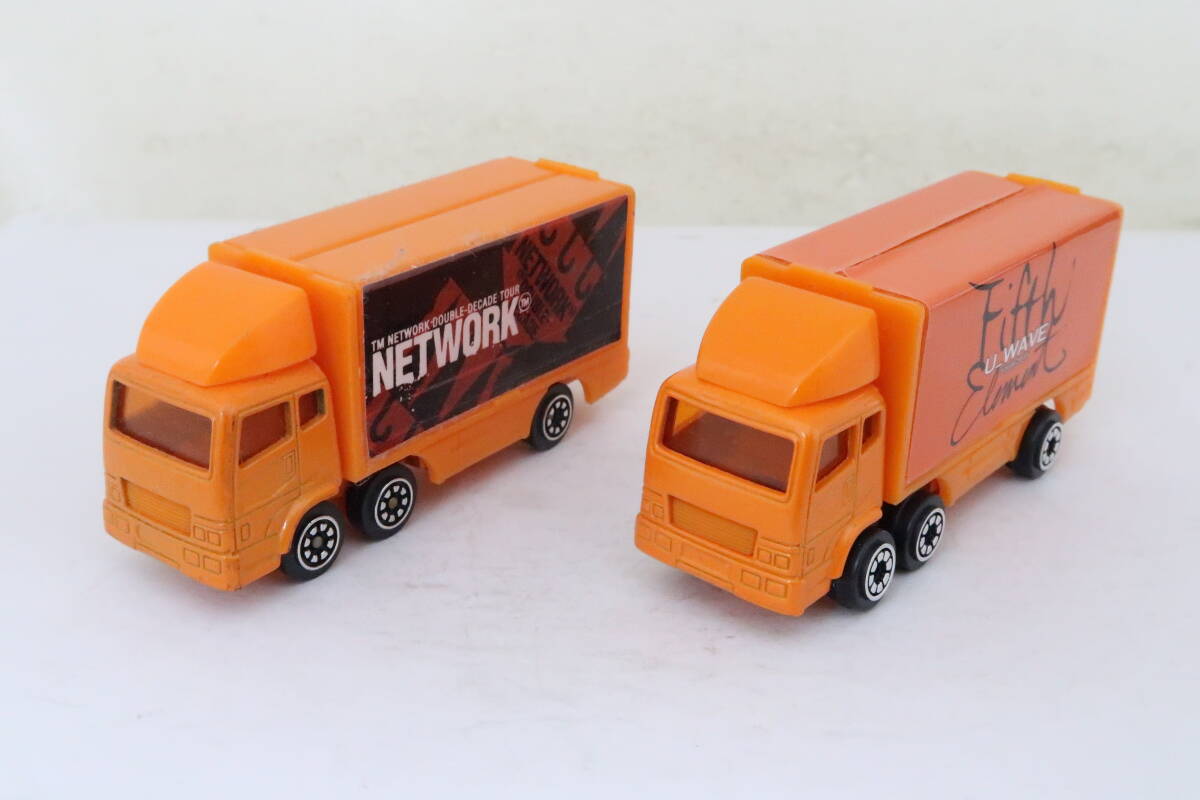 トミカコピー? ウィングトラック TM NETOWORK Fifth element 箱無 2台 3インチミニカー ハコの画像1