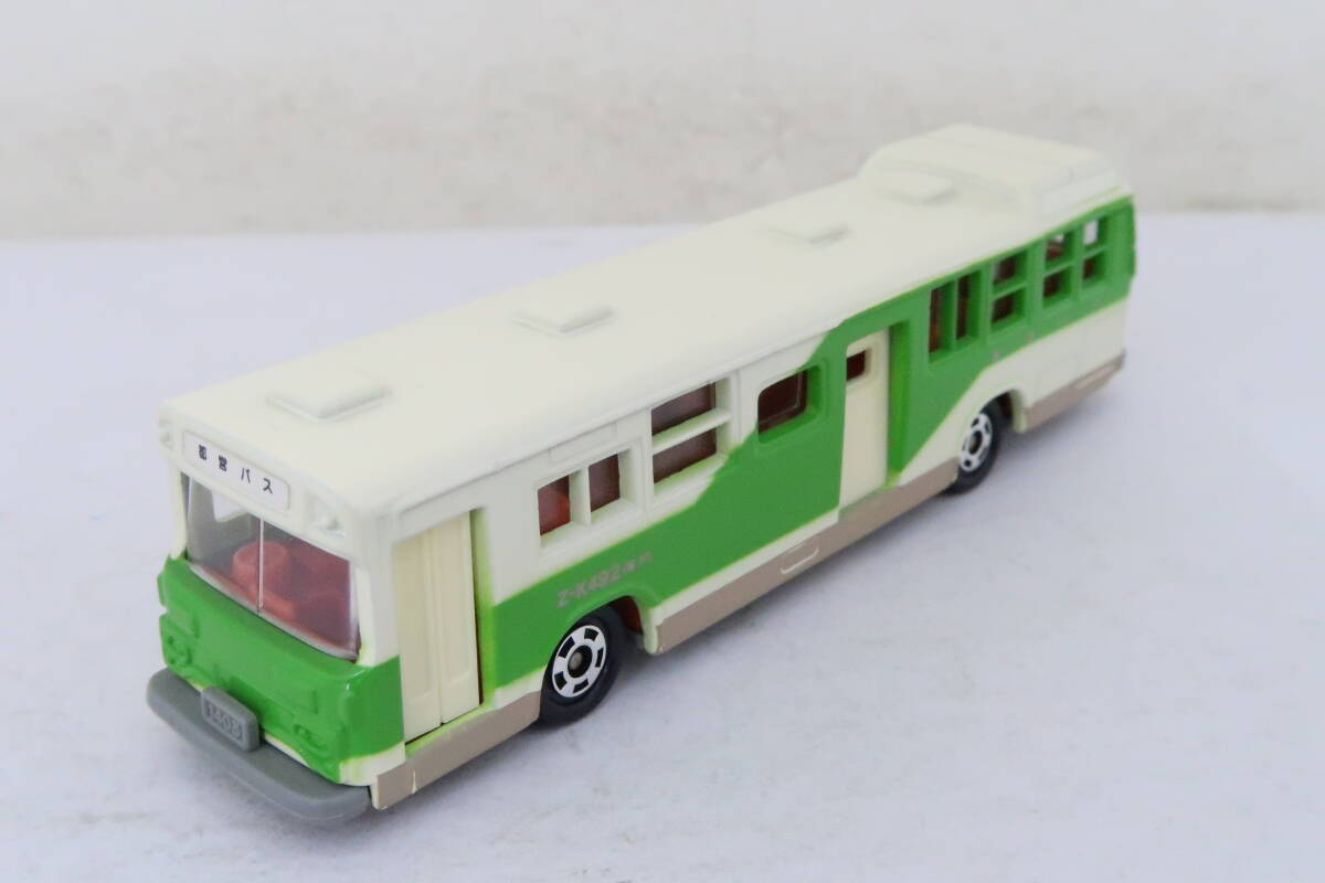 ロングトミカ FUSO BUS 三菱 ふそう ワンマンバス 都営バス 箱無 日本製 LONG TOMICA ハコの画像1