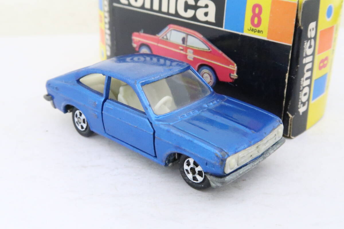 トミカ (旧1Sホイール) NISSAN Sunny 1200 COUPE GX 日産 サニー クーペ 箱付 日本製 TOMICA コレの画像3