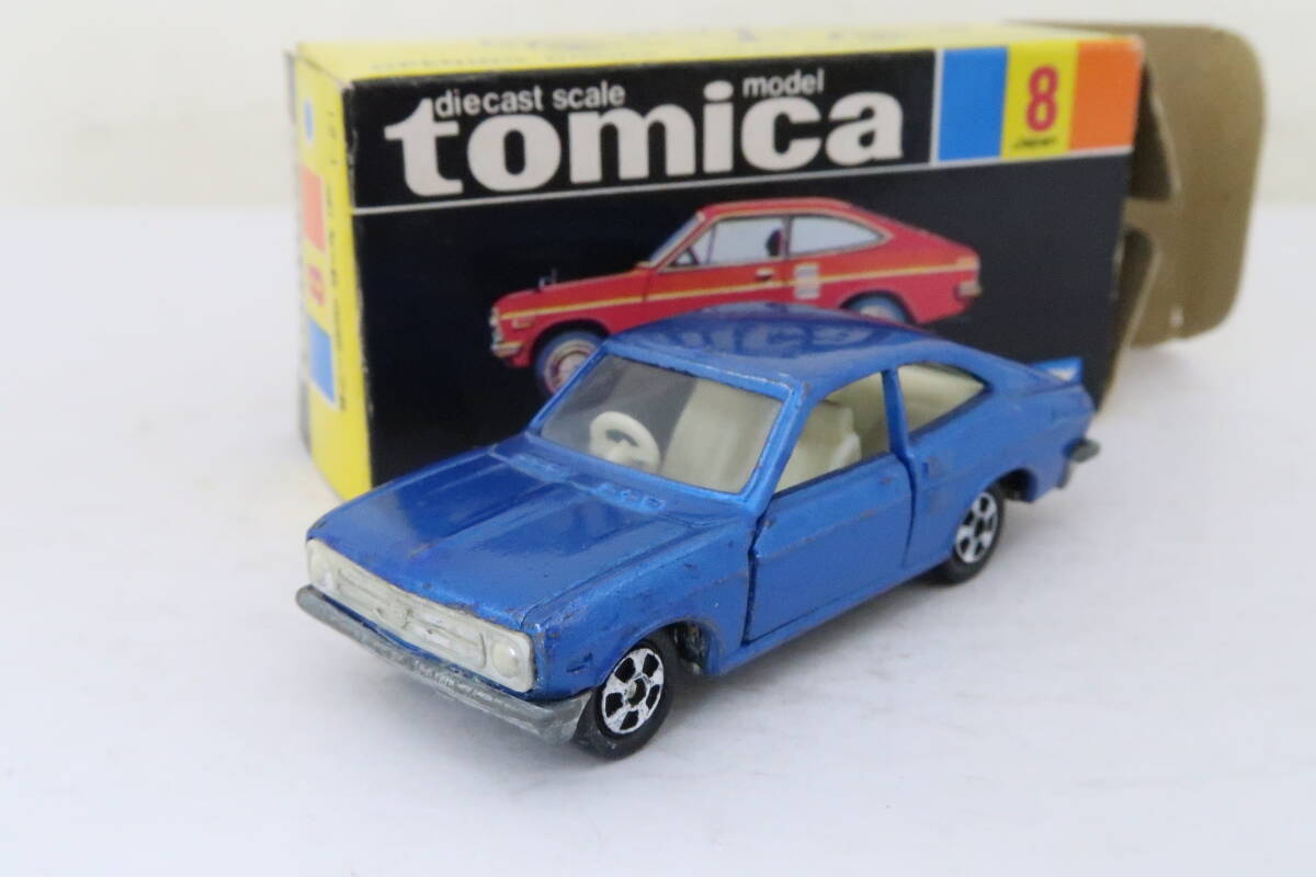 トミカ (旧1Sホイール) NISSAN Sunny 1200 COUPE GX 日産 サニー クーペ 箱付 日本製 TOMICA コレの画像1