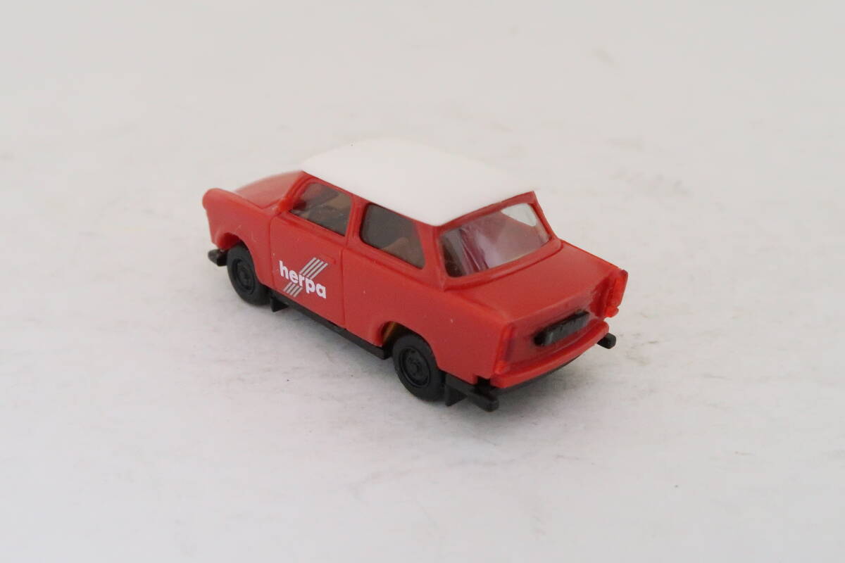 herpa TRABANT 601 トラバント トラビ 難有 ジャンク 箱無 1/87 西ドイツ製 ＊イレの画像4