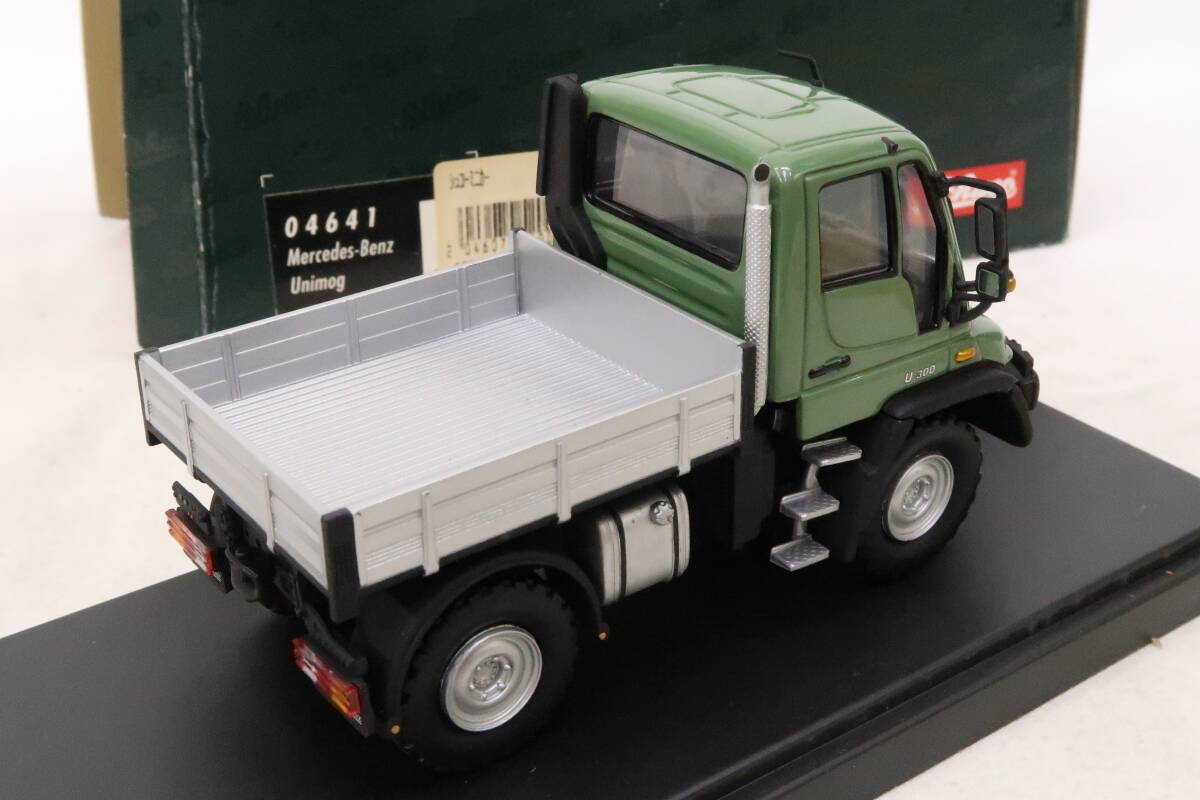 Schuco Mercedes Benz Unimog Mercedes Benz Unimog с ящиком 1/43mirore