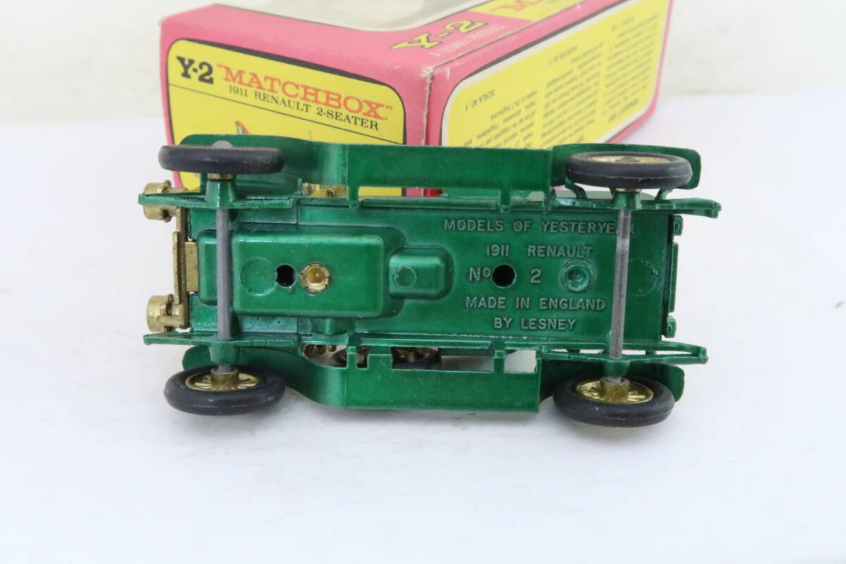 MATCHBOX Y-2 RENAULT 2 SEATER Renault 1911 window box attaching 1/40 England made nare