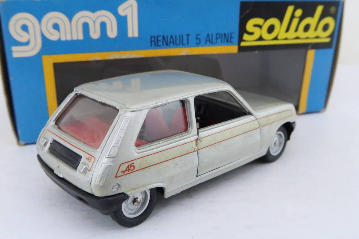 solido RENAULT 5 ALPINE ルノー サンク アルピーヌ 箱付 1/43 フランス製 ナレ