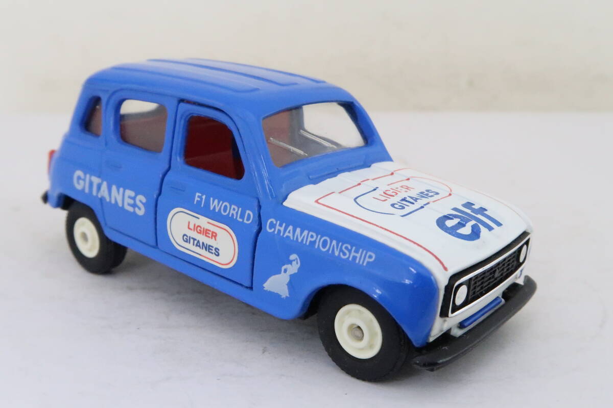 トミカダンディ RENAULT 4 GITANES elf ルノー キャトル ジタン 箱無 1/43 TOMICA DANDY クレ_画像3