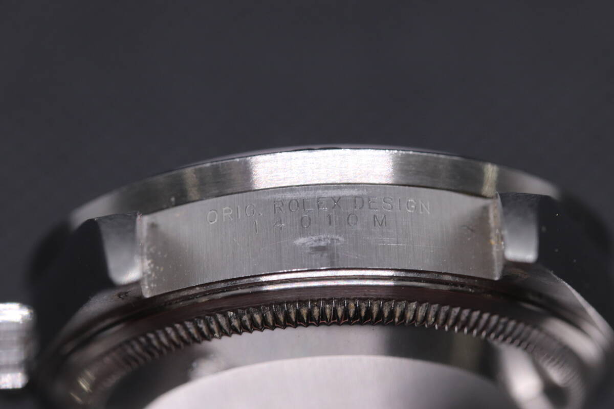 ロレックス エアキング プレシジョン 自動巻 腕時計 14010M メンズ Y番 SSブレス シルバーカラー 稼働品 ROLEXの画像5