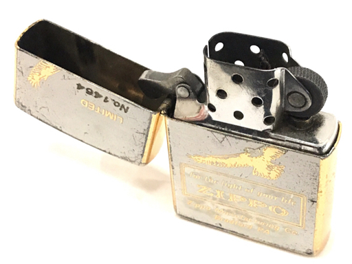 送料360円 ジッポー アメリカンイーグル リミテッド No.1464 オイルライター 喫煙具 喫煙グッズ ZIPPO 同梱NG_画像3