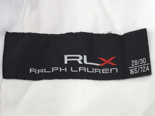 RLX Ralph Lauren размер 28/30 брюки Zip fly одежда низ мужской оттенок голубого синий серия RXL Ralph Lauren
