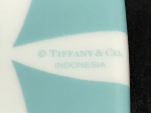 ティファニー ブルーボックス 小物入れ 陶器 縦4.8cm×横4.8cm×高さ5cm ブランド小物 保存箱付き Tiffany&Co.の画像5
