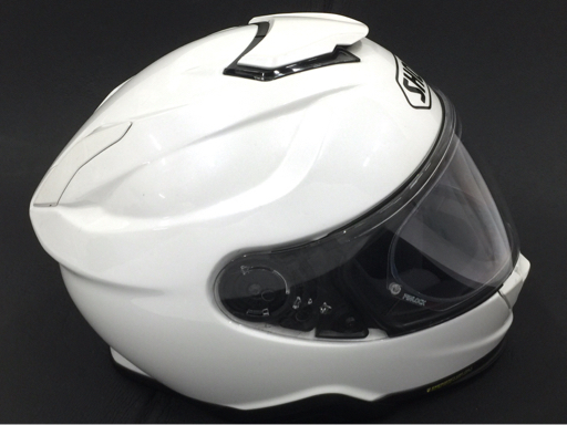 ショウエイ サイズL フルフェイス ヘルメット GT- Air Ⅱ ホワイト 付属品あり 保存袋 バイク関連用品 SHOEI_画像4