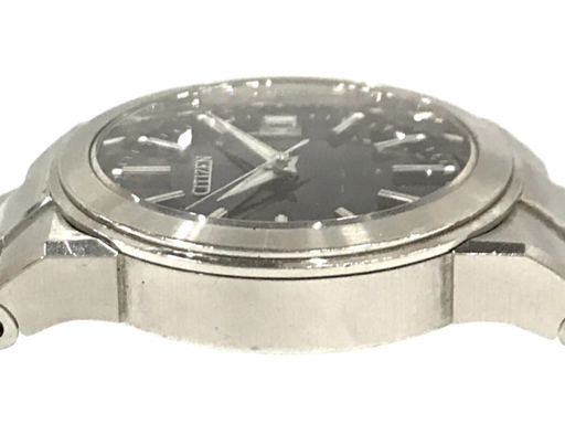ザ・シチズン J344 クォーツ 腕時計 A660-H27228 メンズ ブラック文字盤 未稼働品 ファッション小物 CITIZENの画像4