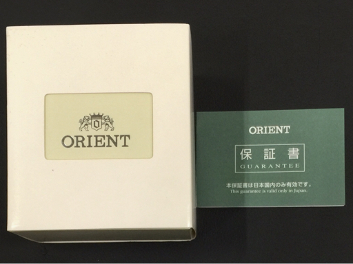 オリエント デイデイト 自動巻 オートマチック 腕時計 F692-UAA0 メンズ 稼働品 付属品あり ORIENT QR044-1