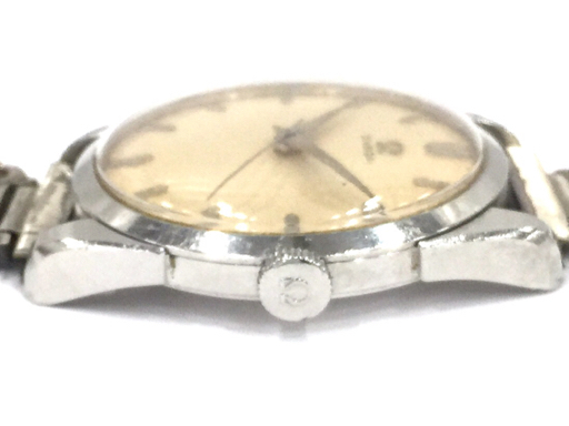 オメガ Cal.285 手巻き 機械式 腕時計 ラウンドフェイス 社外ブレス 稼働品 メンズ ファッション小物 OMEGAの画像3