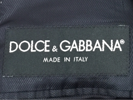 ドルチェ＆ガッバーナ サイズ46 ジャケット パンツ セットアップ ストライプ ブラック メンズ 計2点 セットの画像4
