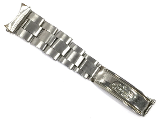 ロレックス 腕時計用 SS ベルト ブレス ラグ幅約1.8cm 破損 ジャンク品 シルバーカラー ブランド小物 ROLEX A11463_画像3