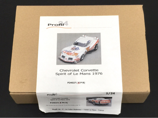 Profil24 1/24 Chevrolet Corvette Spirit of Le Mans 1976 P24027 組み立てキット ホビー おもちゃ