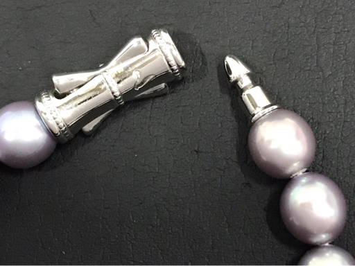 タサキ 田崎真珠 パール ネックレス S刻印あり 直径約0.8cm レディース アクセサリー ファッション小物の画像4