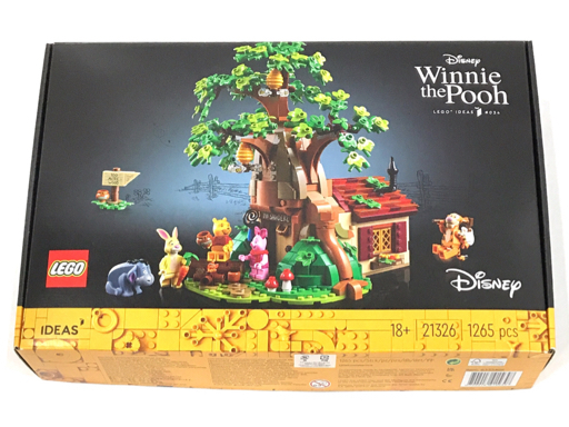 1 jpy Lego 21326 I der Winnie The Pooh block preservation box attaching breaking the seal goods toy 1265 piece 