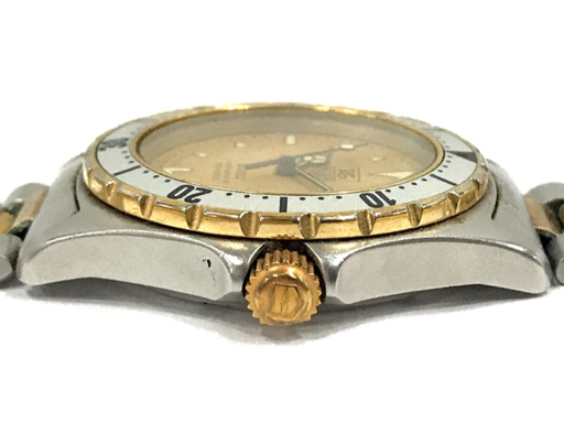 タグホイヤー 2000 プロフェッショナル デイト クォーツ 腕時計 ボーイズサイズ 未稼働品 純正ブレス TAG Heuerの画像3