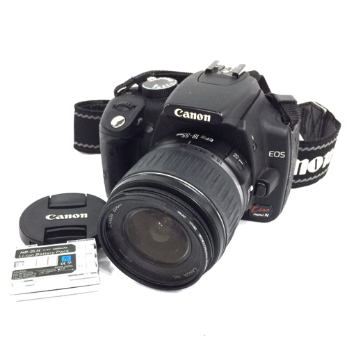 Canon EOS Kiss Digital EF-S 18-55mm 1:3.5-5.6 II USM デジタル一眼レフ デジタルカメラ_画像1