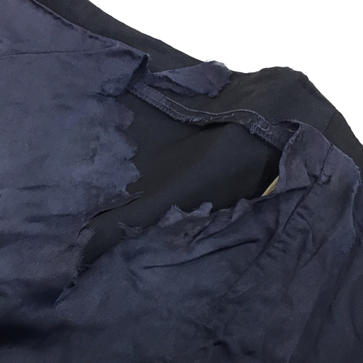 バーバリーズ サイズ表記なし 長袖 コート フロントボタン ブランドアウター メンズ ネイビー系 紺系 Burberrysの画像6