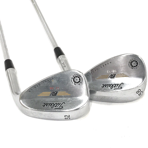 タイトリスト BV 8 52° 12 58° ウェッジ S200 シャフト ゴルフクラブ 2点セット Titleist QG035-131_画像1