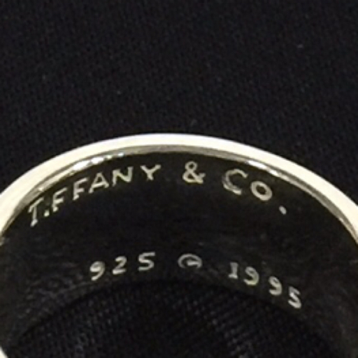 ティファニ― グルーブサークル リング 13号 シルバー925 総重量約9.7g アクセサリー Tiffany＆Co. QR042-70の画像7