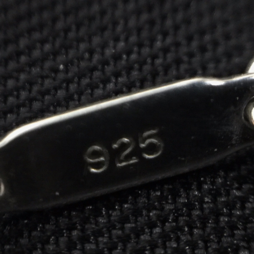ティファニ― フラワーロック 南京錠モチーフ ネックレス SV925 全長約45.5cm 総重量約15.8g 付属品有り QR042-48の画像6