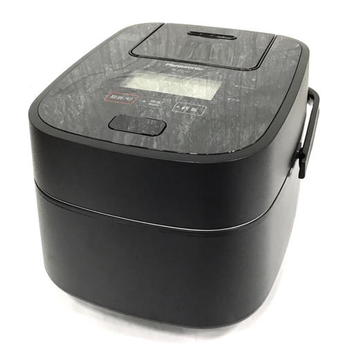 美品 Panasonic SR-VSX101-K スチーム＆可変圧力 IHジャー炊飯器 1.0L 5.5合炊き ブラックの画像1